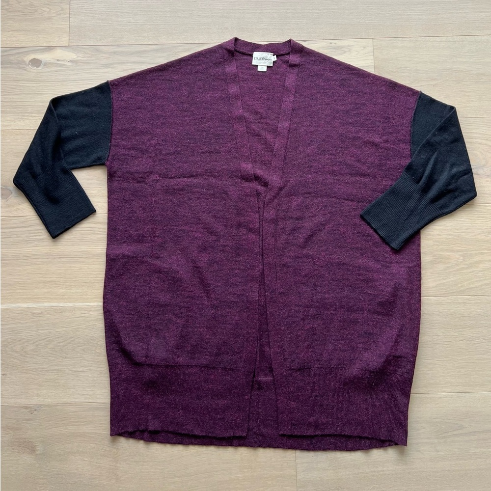 DKNY Pure Women’s Burgundy Cardigan